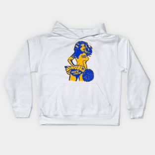 Milwaukee Baseball Cheerleader Kids Hoodie